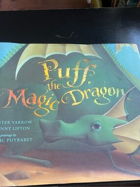 Puff the Magic Dragon Kids Book - Green